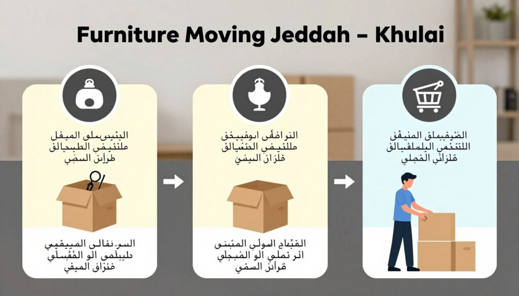 نصائح لنقل العفش من جدة إلى خليص