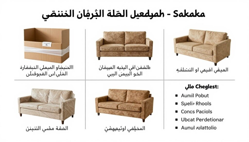 نصائح مهمة لتحضير الأثاث قبل نقله من جدة إلى سكاكا