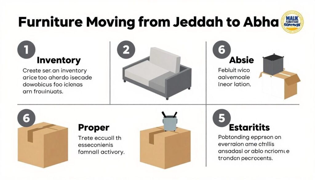 نصائح مهمة لنقل العفش من جدة إلى أبها