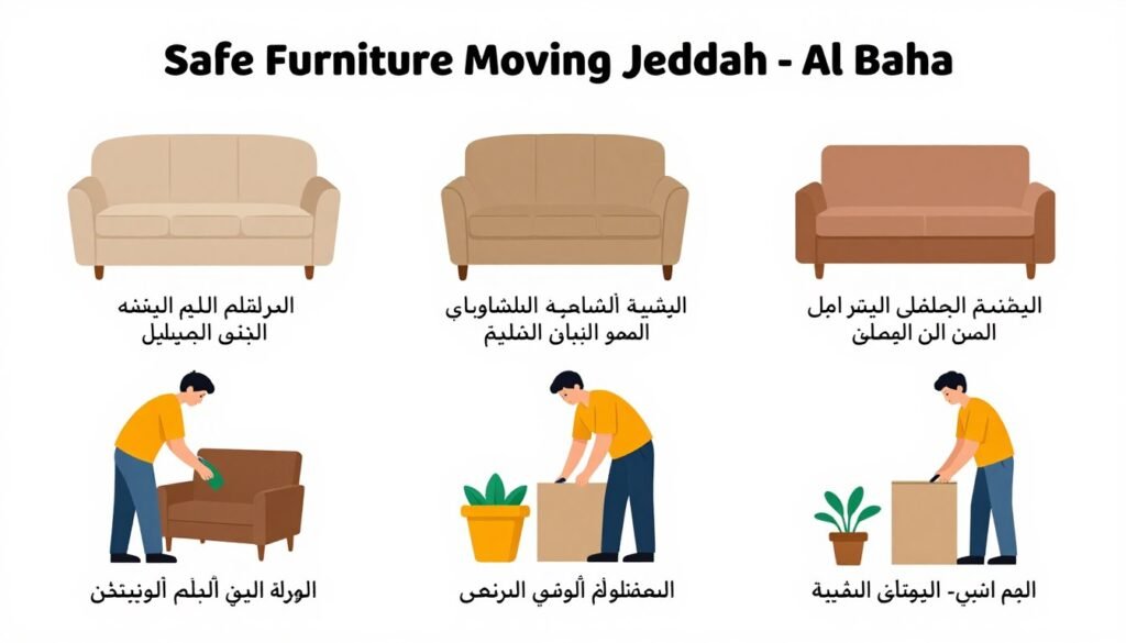 نصائح مهمة لنقل العفش من جدة إلى الباحة بأمان نصائح مهمة لنقل العفش من جدة إلى الباحة بأمان
