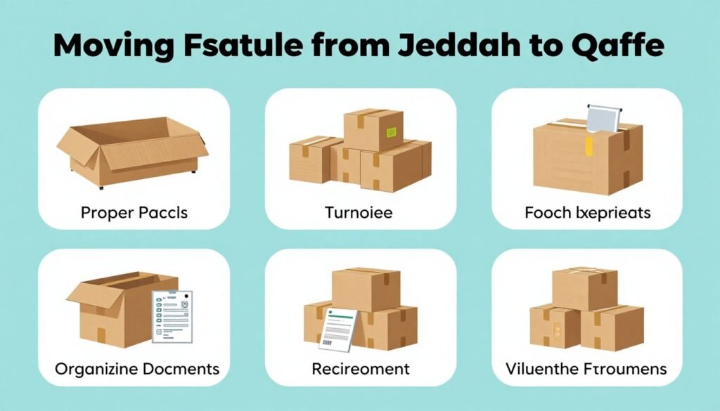 نصائح مهمة لنقل العفش من جدة إلى القطيف