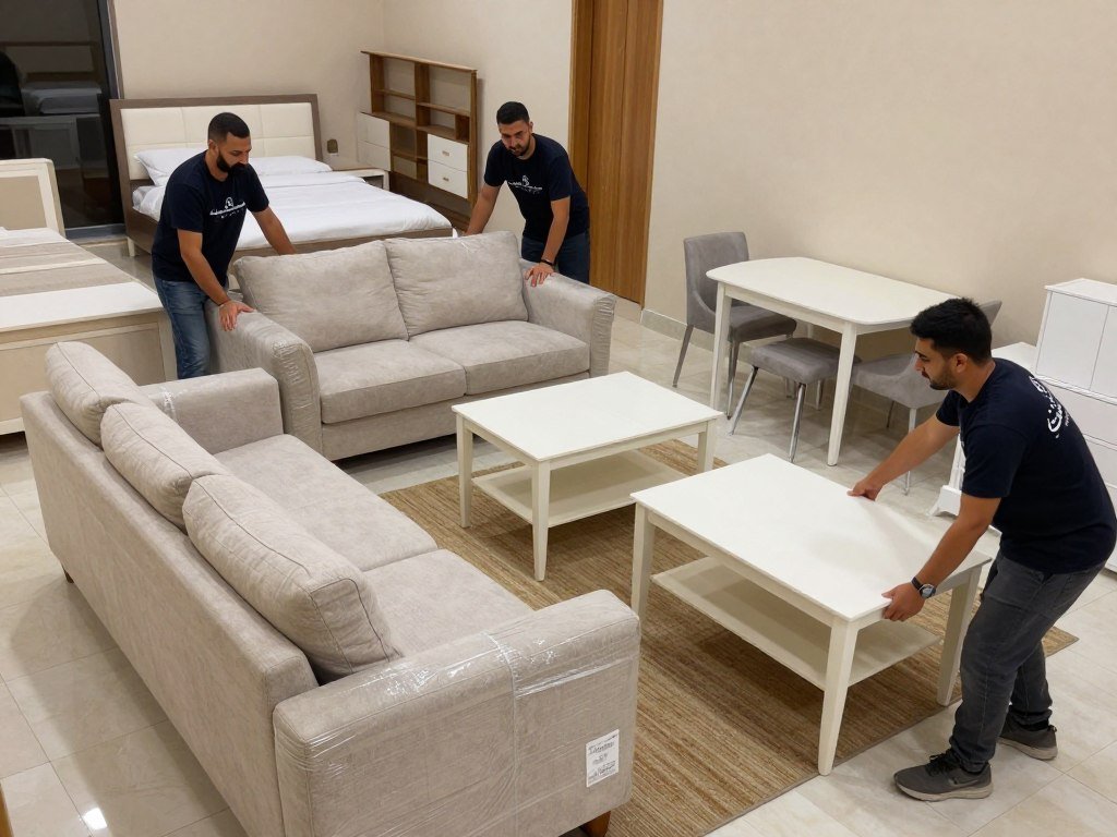 نقل الأثاث المنزلي من جدة إلى حائل