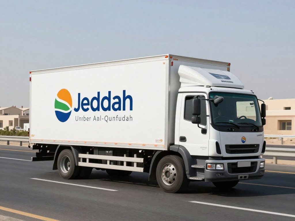 نقل العفش بين جدة والقنفذة بشاحنات مؤسسة مالك