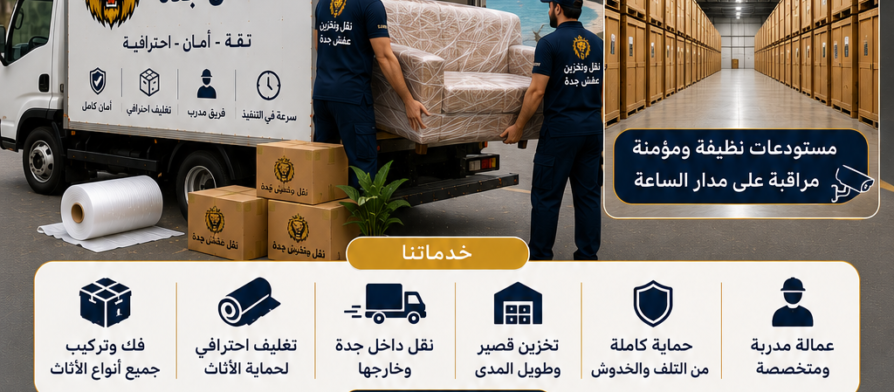 نقل وتخزين عفش جدة