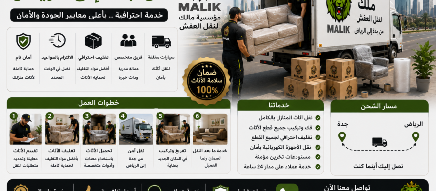 نقل أثاث المنازل من جدة إلى الرياض