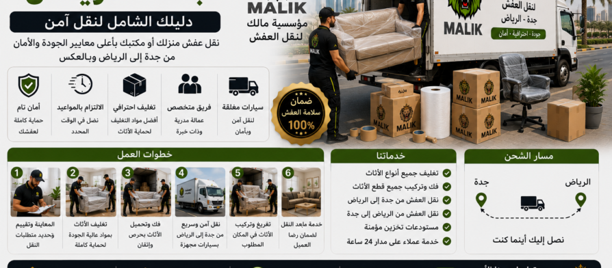تغليف ونقل عفش جدة الرياض: دليلك الشامل لنقل آمن
