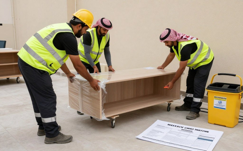 إجراءات السلامة في نقل العفش إجراءات السلامة في نقل العفش