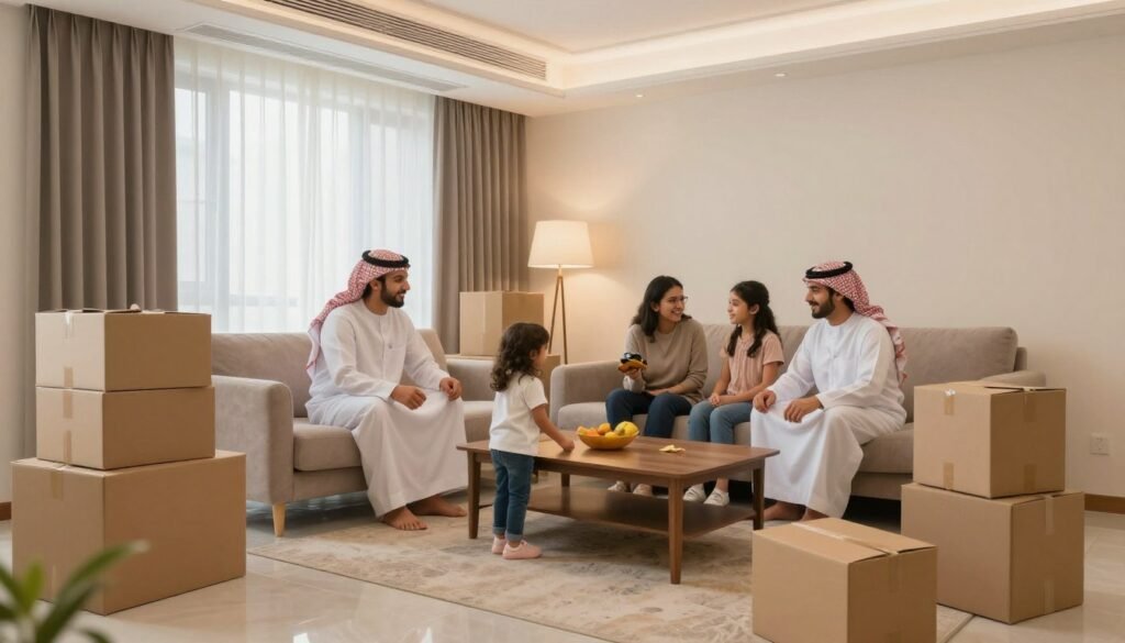الاستقرار في المنزل الجديد بالرياض