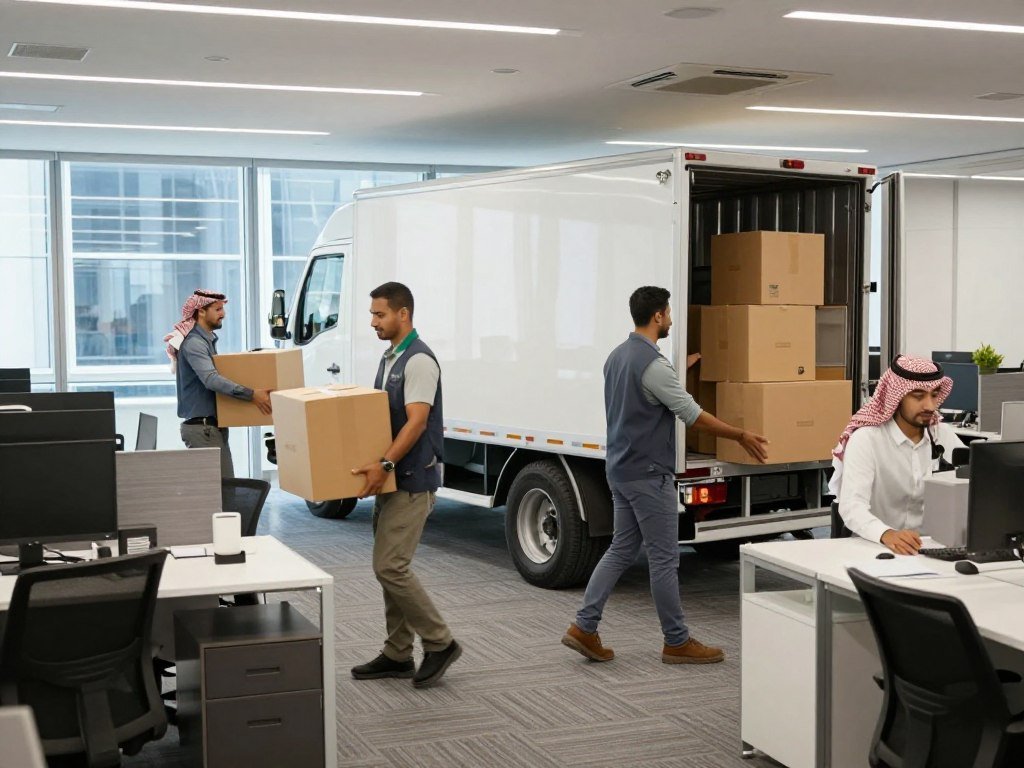 المرحلة الثانية من نقل المكتب