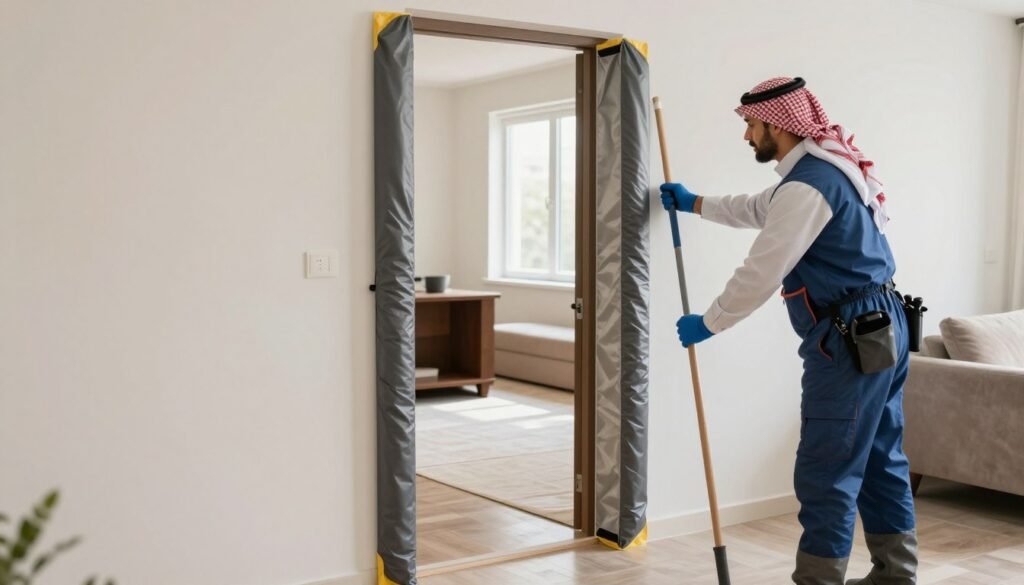حماية المنزل خلال نقل العفش