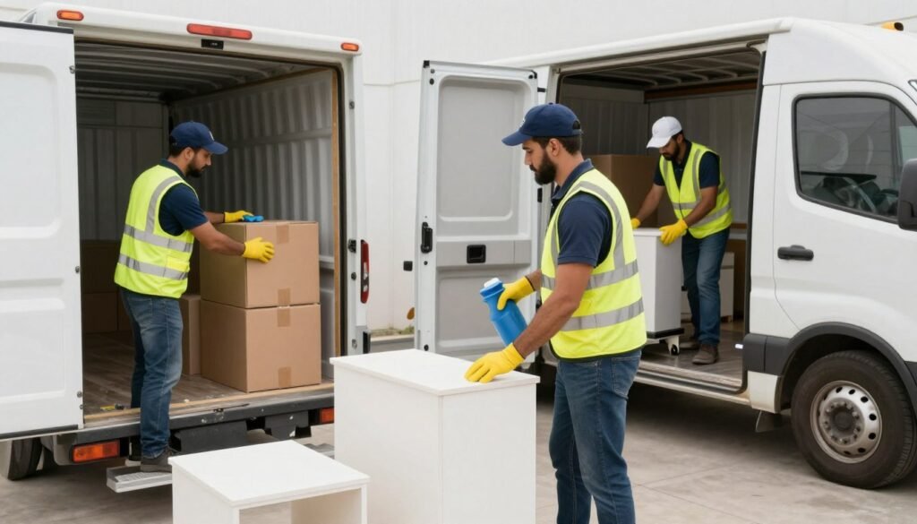 خدمات إضافية في نقل العفش