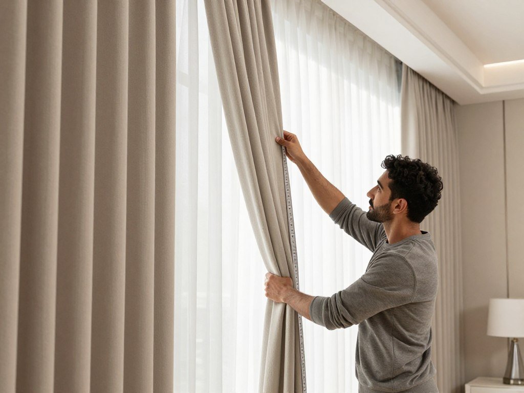 خدمات تركيب الستائر والديكورات