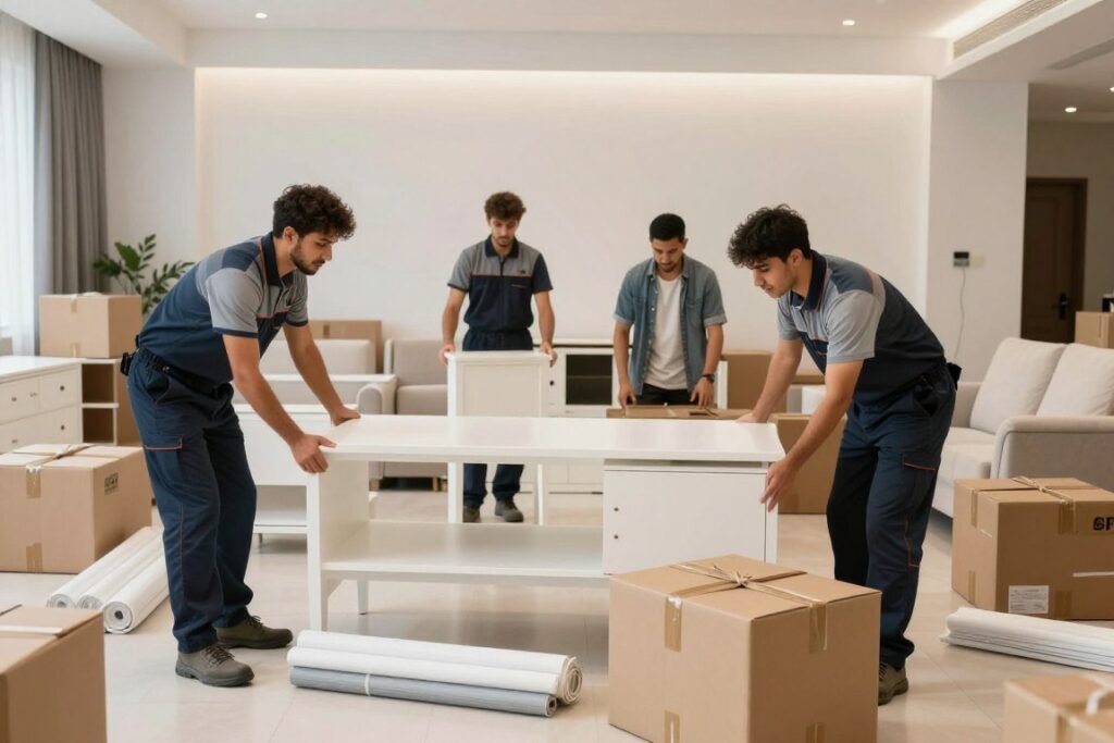 خدمات تغليف العفش الاحترافية خدمات تغليف العفش الاحترافية