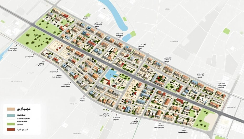 خريطة مناطق خدمة نقل العفش في شمال جدة خريطة مناطق خدمة نقل العفش في شمال جدة