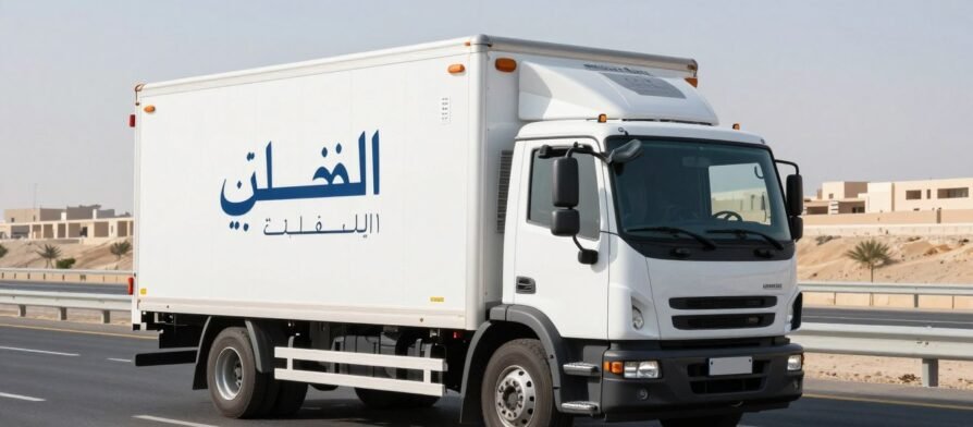 شاحنة نقل عفش حديثة مجهزة بالكامل للنقل بين جدة والرياض