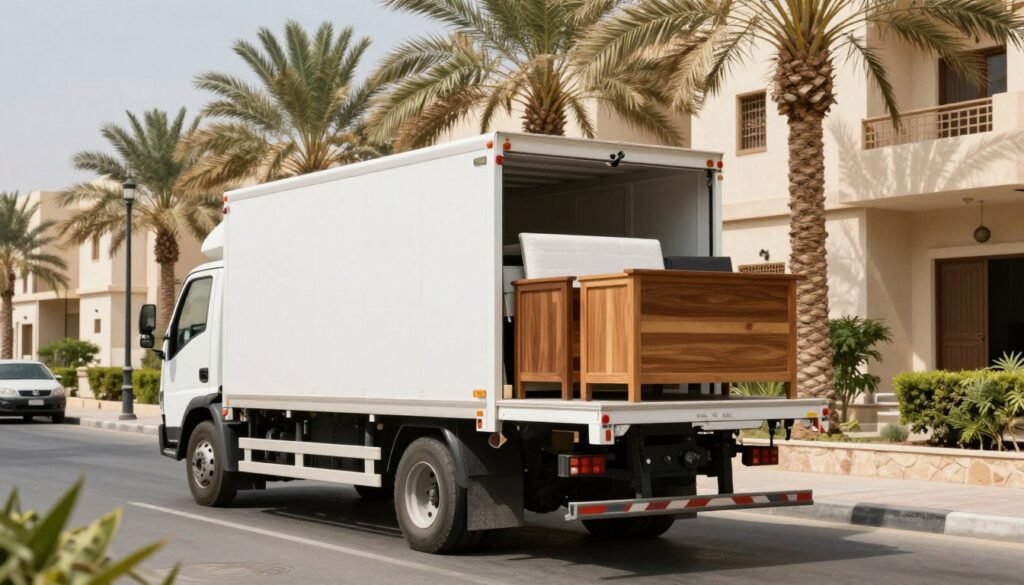 شركة نقل عفش تعمل في شوارع حي المحمدية
