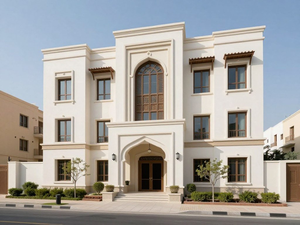 عمارة سكنية حديثة في حي الربوة عمارة سكنية حديثة في حي الربوة