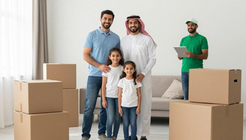 عملاء راضون عن خدمة نقل العفش