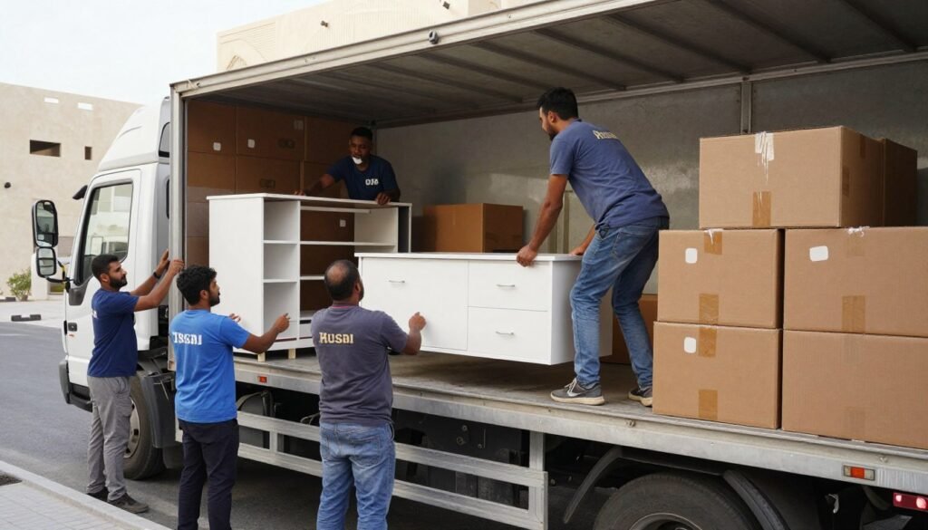 عملية نقل العفش المنظمة في حي الحمراء جدة عملية نقل العفش المنظمة في حي الحمراء جدة