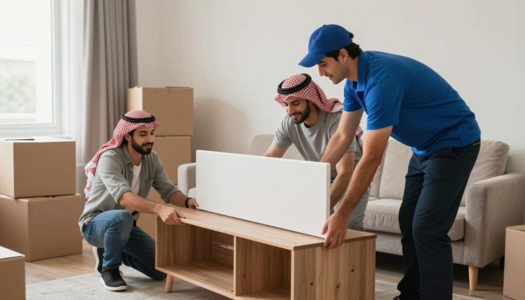 عملية نقل عفش ناجحة في جدة