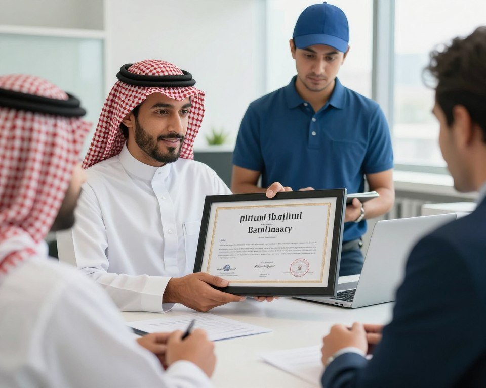 عميل يتفقد خدمات شركة نقل عفش محترفة