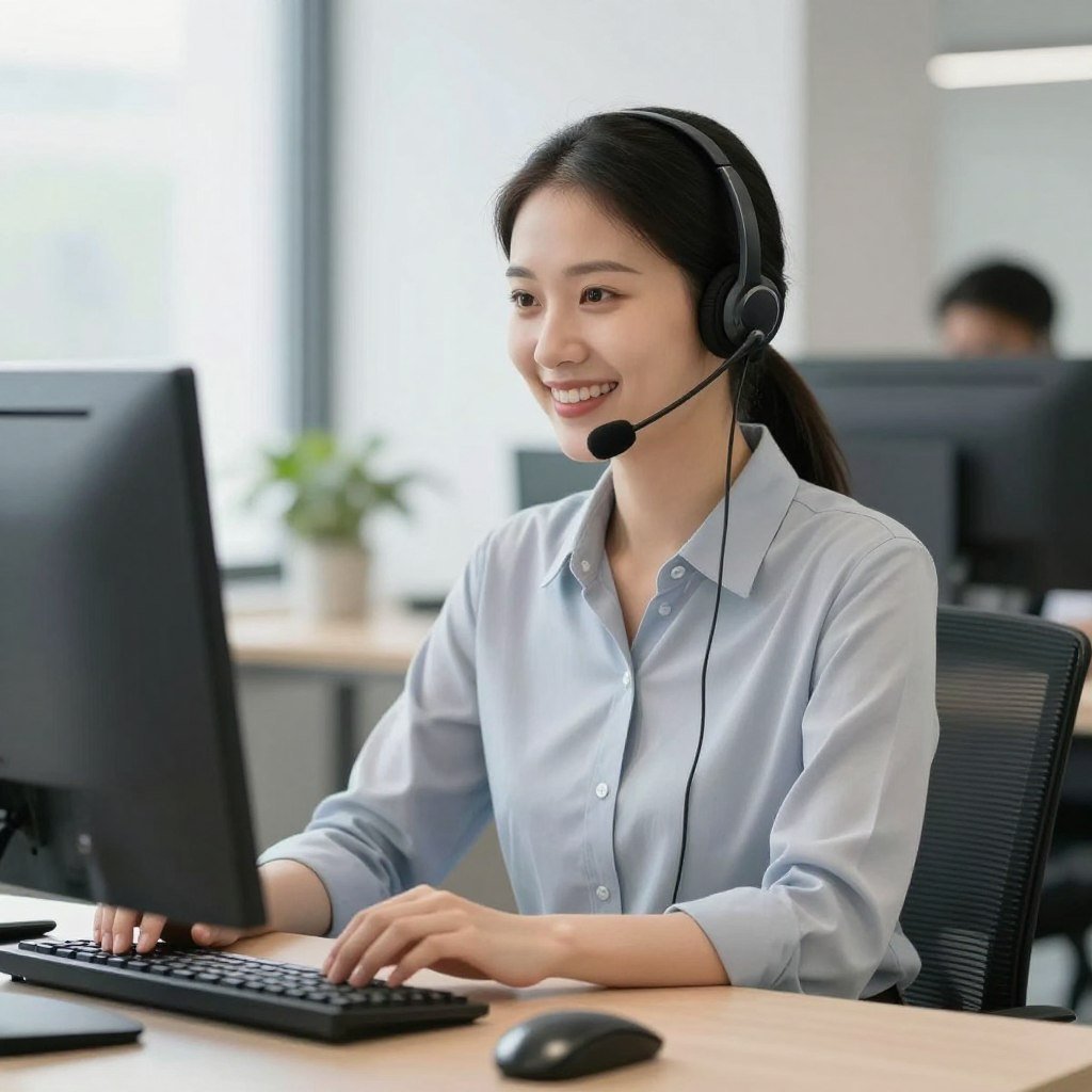 فريق خدمة العملاء جاهز للمساعدة فريق خدمة العملاء جاهز للمساعدة