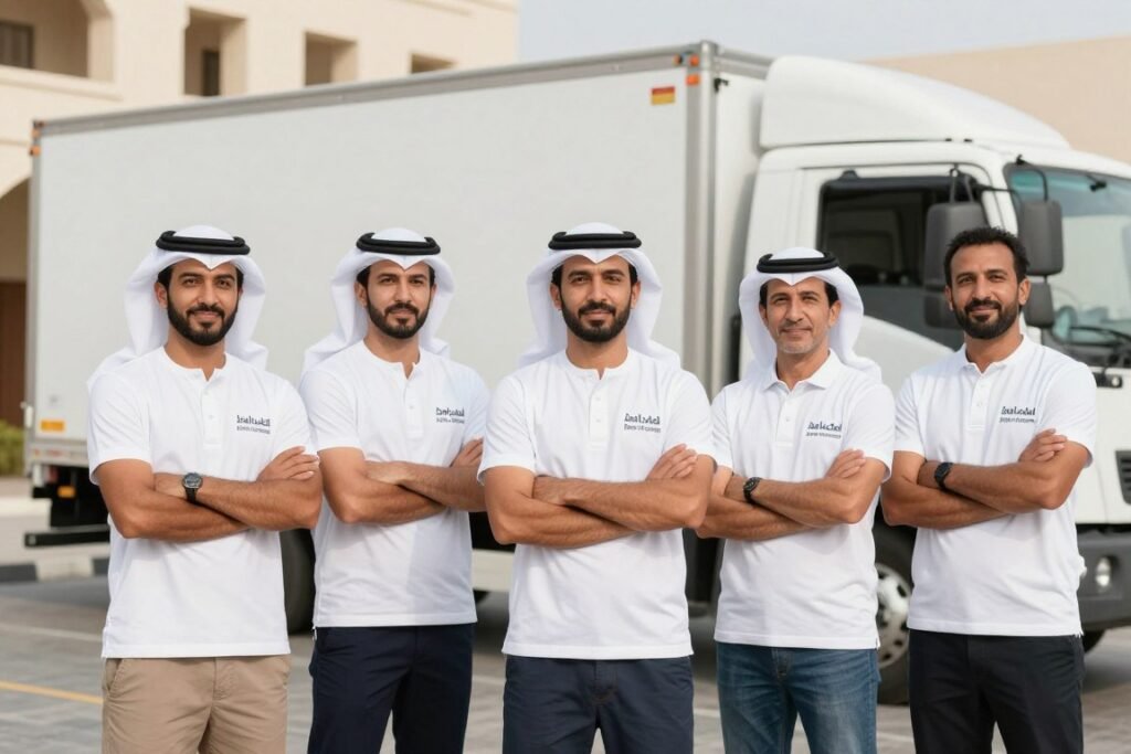 فريق عمل محترف في نقل العفش