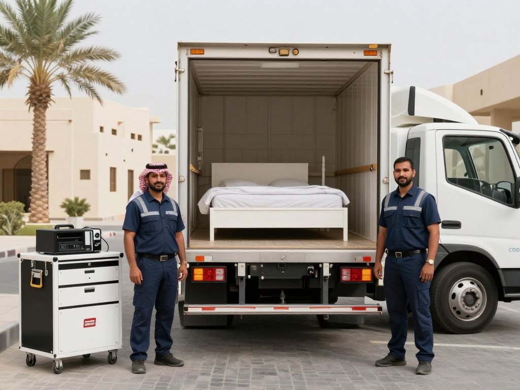 فريق عمل محترف لنقل العفش في جدة