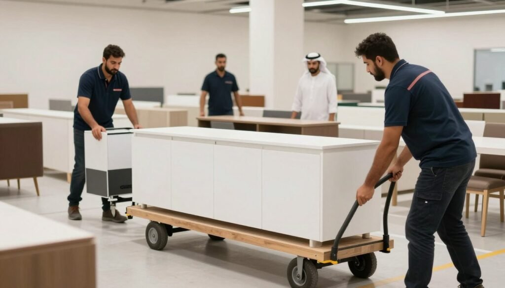 فريق نقل عفش محترف يعمل بكفاءة فريق نقل عفش محترف يعمل بكفاءة