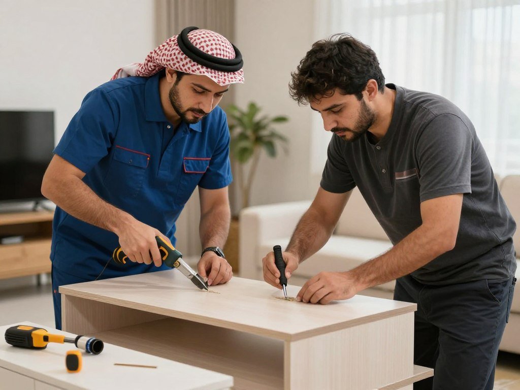 فك وتركيب الأثاث بواسطة فنيين متخصصين فك وتركيب الأثاث بواسطة فنيين متخصصين