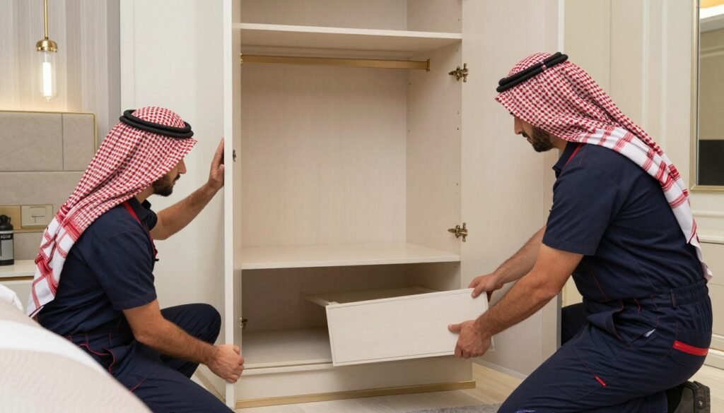 فك وتركيب غرفة نوم بشكل احترافي فك وتركيب غرفة نوم بشكل احترافي