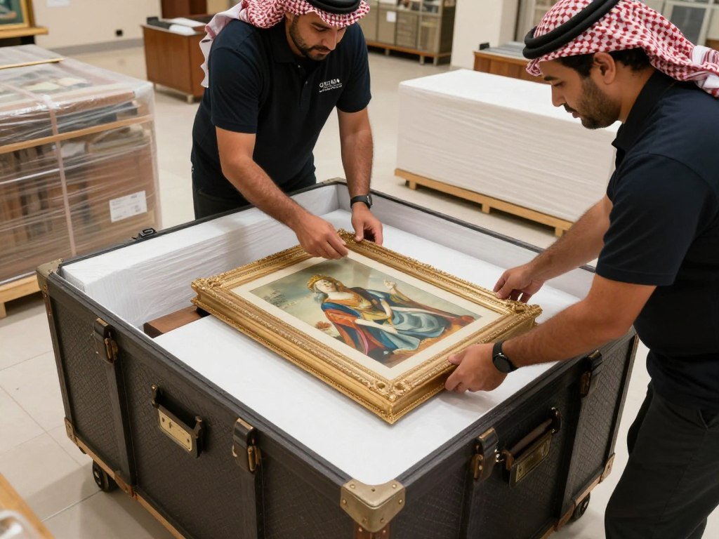 نقل التحف الثمينة والمقتنيات الفنية