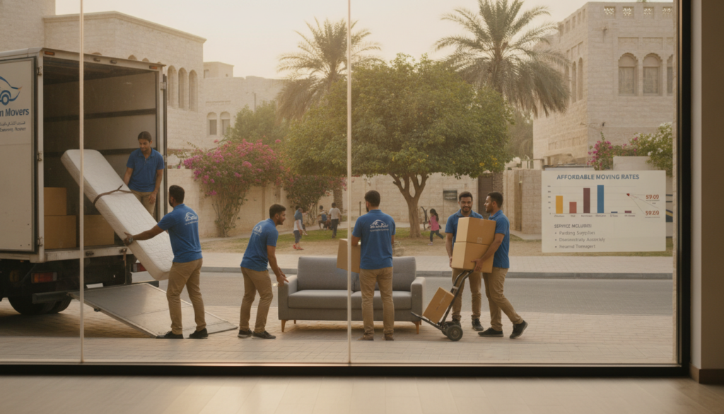 أسعار مناسبة لنقل العفش في حي الريان