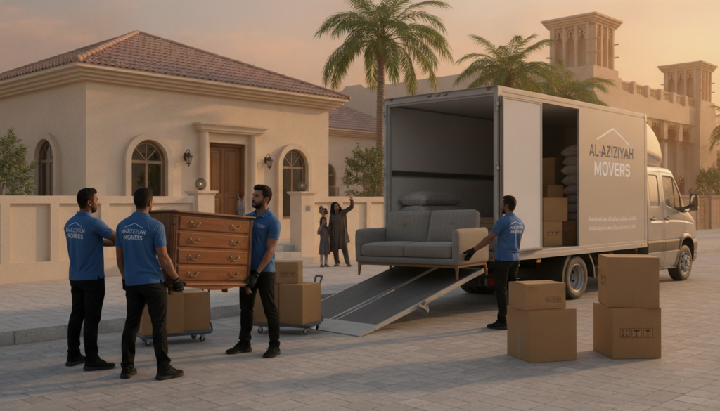 اسعار نقل العفش بحي العزيزية اسعار نقل العفش بحي العزيزية