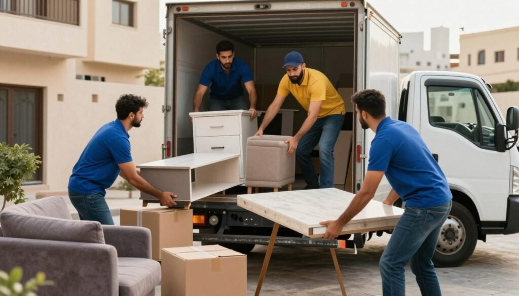خدمات نقل العفش