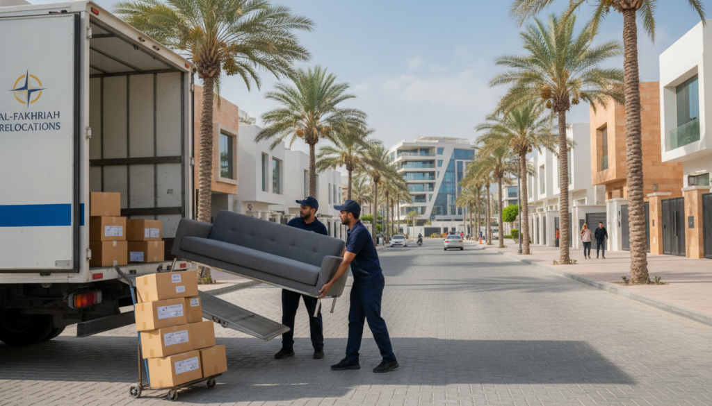خدمات نقل العفش في حي الفاخرية