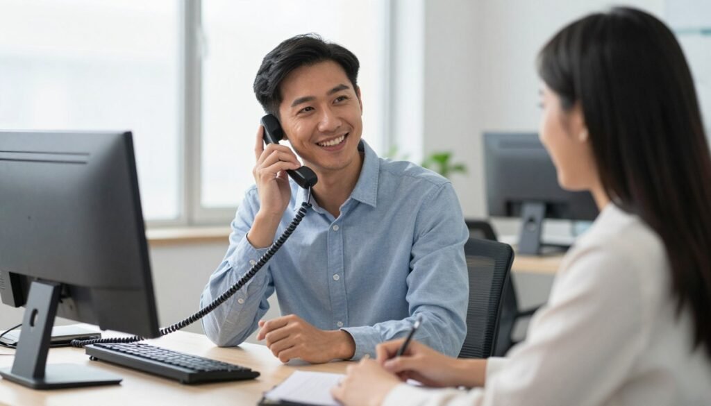 خدمة عملاء تجيب على الاستفسارات خدمة عملاء تجيب على الاستفسارات