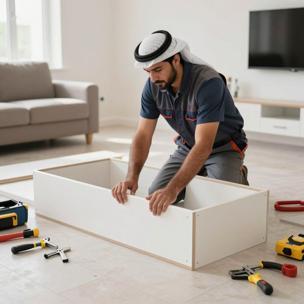 خدمة فك وتركيب الأثاث من قبل فنيين متخصصين