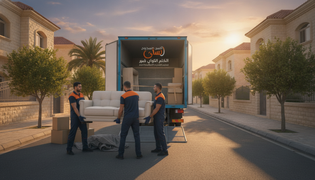 شركة مالك لنقل العفش في حي الربوة والمحمدية