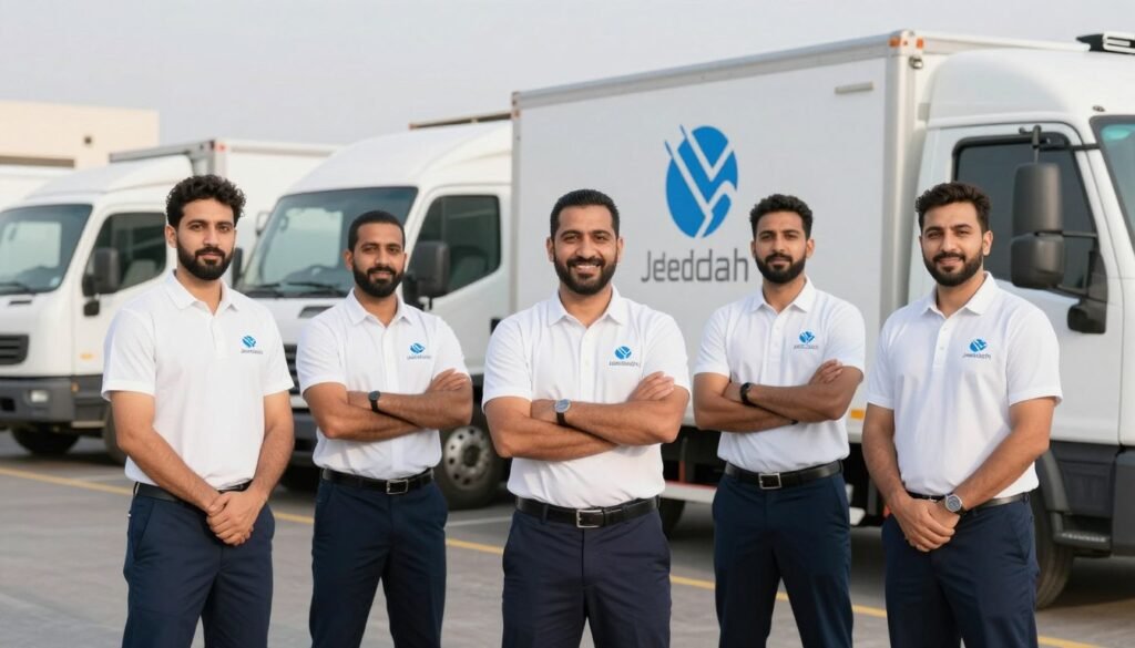 شركة نقل عفش جدة مؤسسة مالك - فريق العمل المحترف