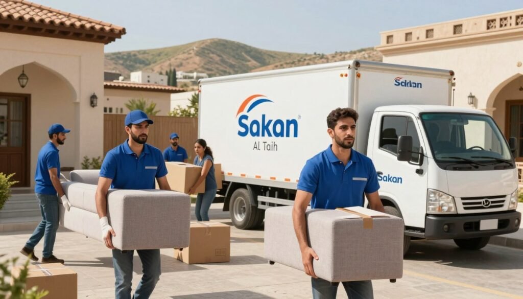 شركة نقل عفش سكاكا الى الطائف