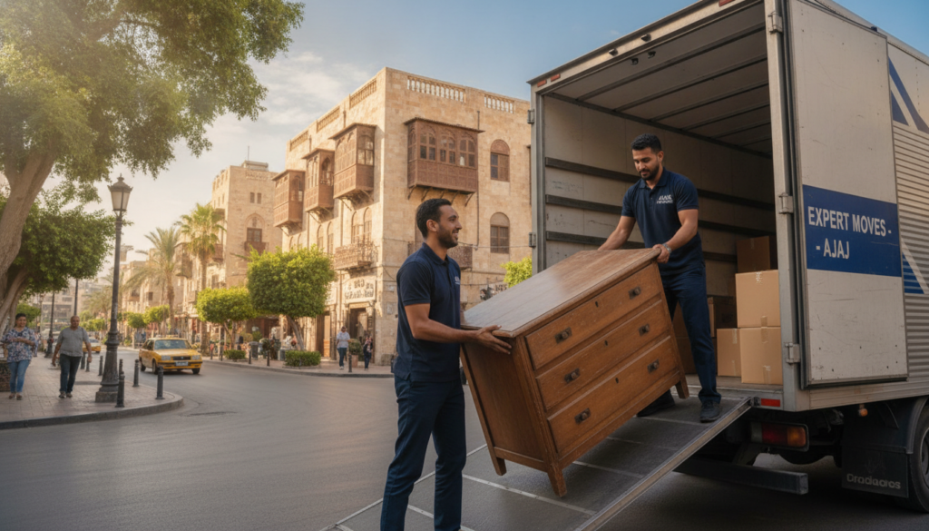 شركة نقل عفش في حي أجا