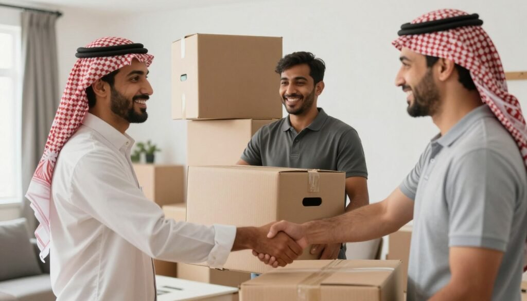 عملاء راضون عن خدمات نقل عفش جدة