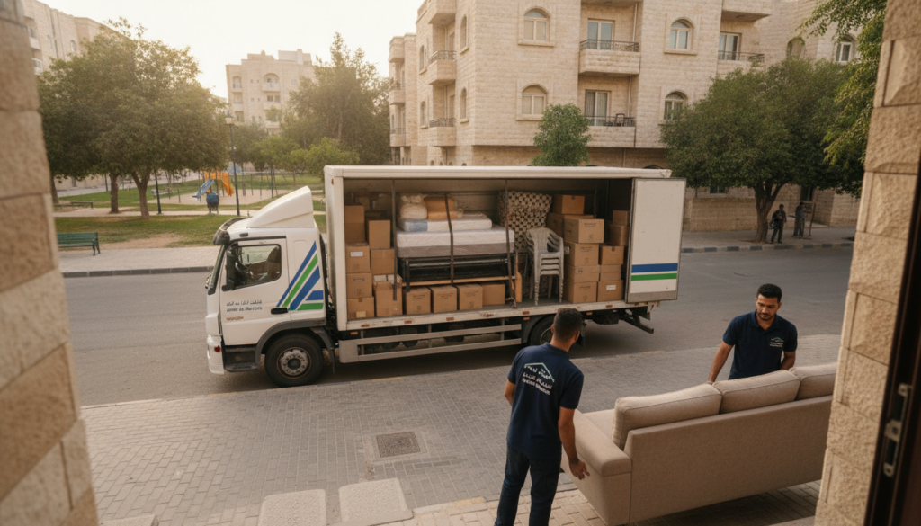 نقل عفش حي أم العراد