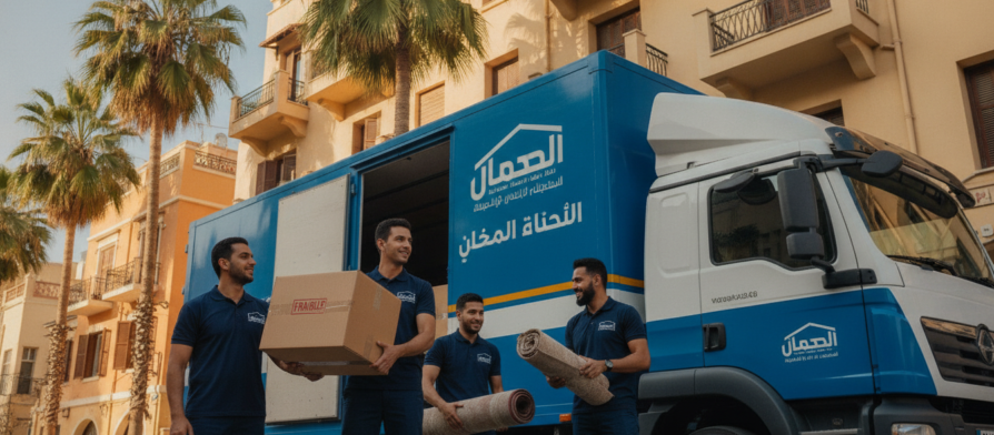 نقل عفش حي الزاهر | مؤسسة مالك | 📞 0560329696