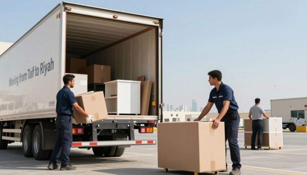 نقل عفش من الطائف إلى الرياض