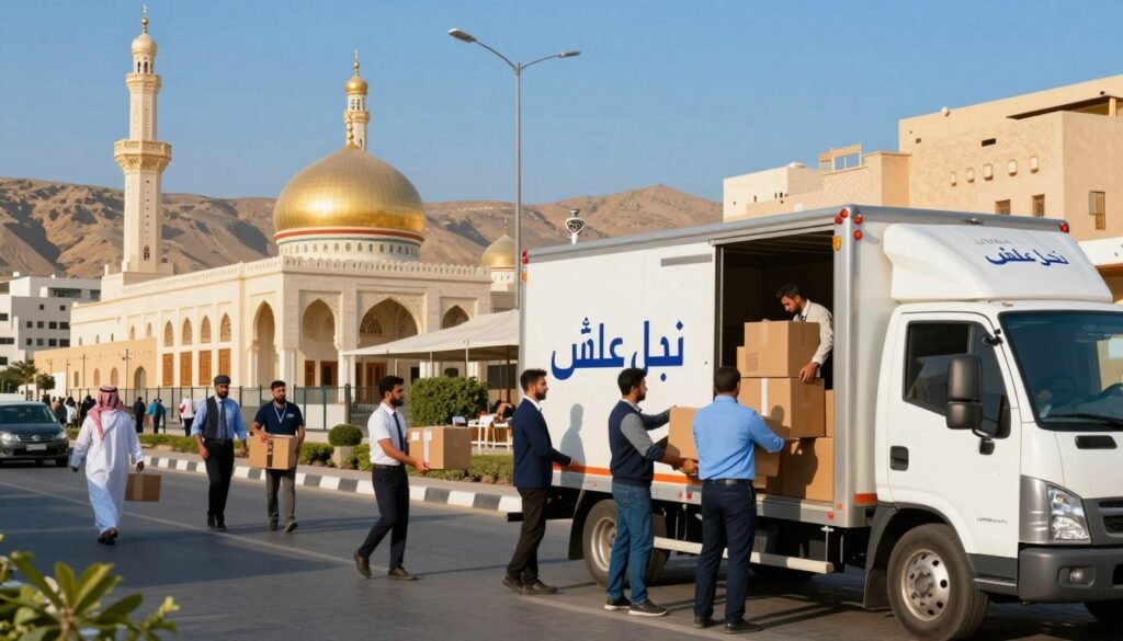 نقل عفش من الطائف إلى جدة ومكة والمدينة