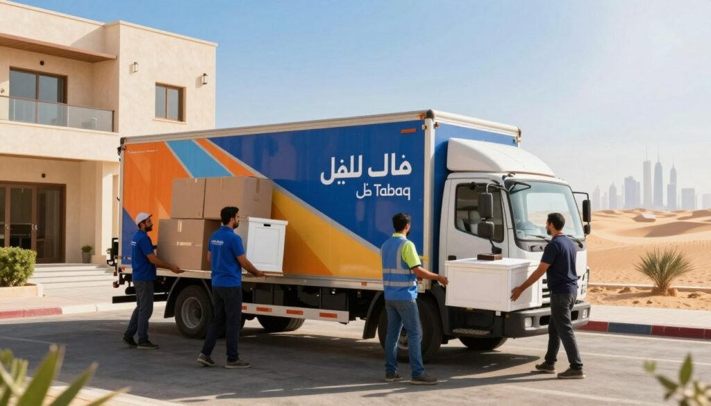 نقل عفش من تبوك إلى الرياض