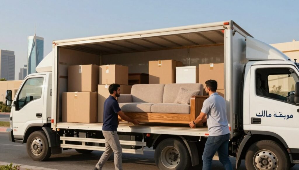 نقل عفش من سكاكا إلى الرياض
